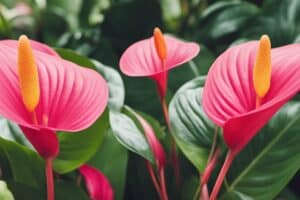 Anthurium Andraeanum Essentials: Beginner's Guide to Flamingo Flowers