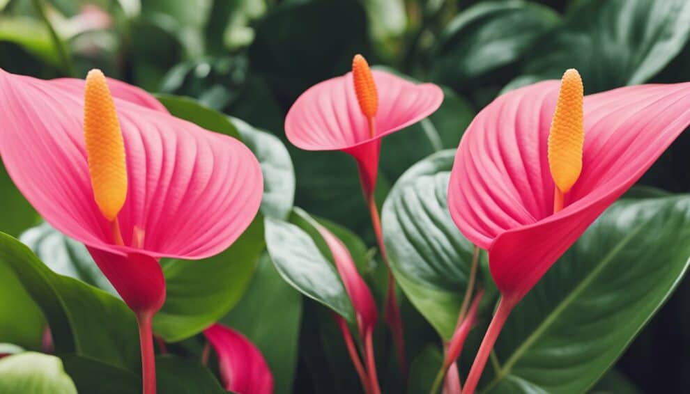 Anthurium Andraeanum Essentials: Beginner's Guide to Flamingo Flowers