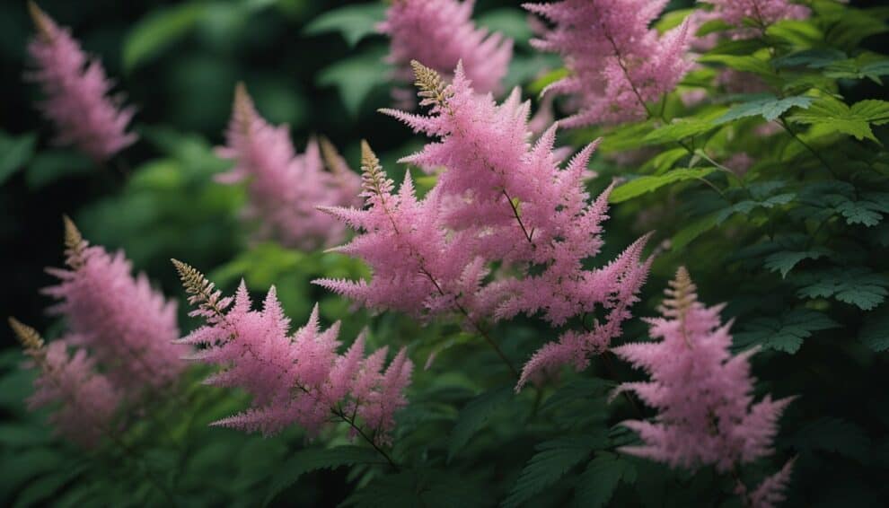 Astilbe Chinensis Adding Feathered Flair To Shady Spots