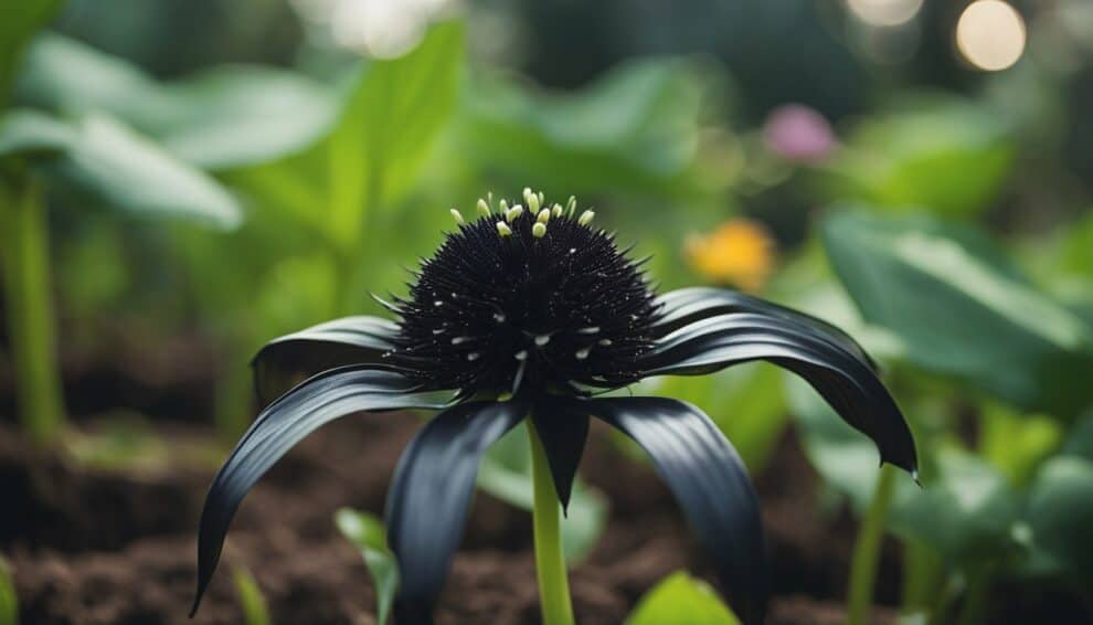 Black Bat Flower Propagation Cultivating Tacca Chantrieri