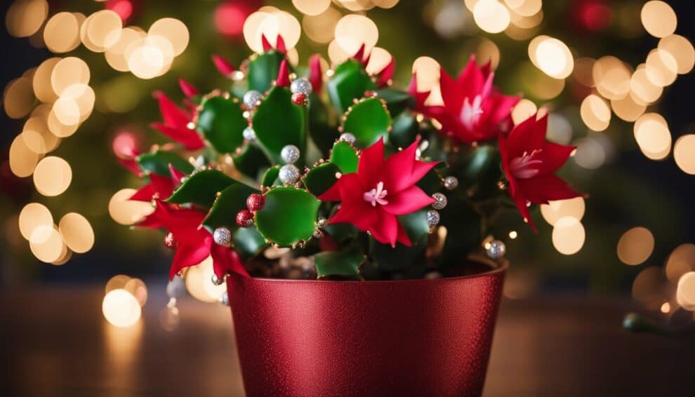 Celebrating Christmas Cactus Schlumbergera Bridgesii Care For Holiday Blooms