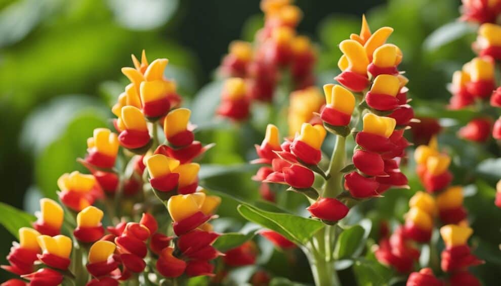 Sweet Growth Candy Corn Plant Manettia Luteorubra Propagation Tips